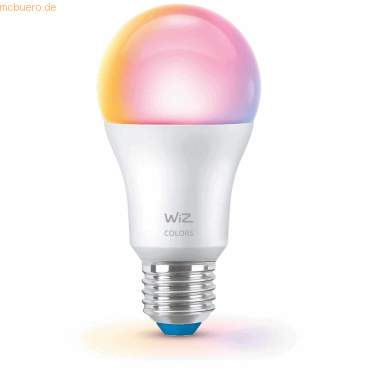 Signify WiZ White & Color 60W E27 A60 Bulb Tunable Doppelpack von Signify