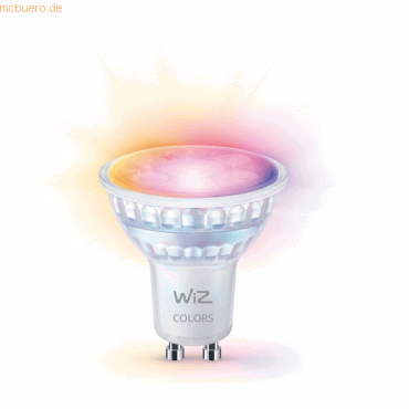 Signify WiZ White & Color GU10 Tunable 60W Glas Einzelpack. Signify WiZ White & Color GU10 Tunable 60W Glas Einzelpack. von Signify
