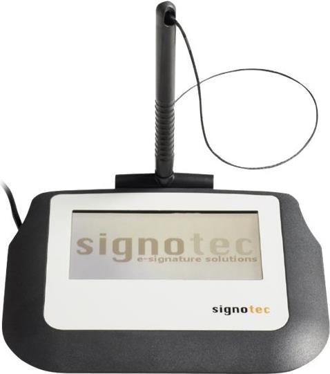 Signotec Pad Sigma Signature Pad with Backlight - Unterschriften-Terminal mit LCD Anzeige - 9,5 x 4,7 cm - verkabelt - USB - Nicht Terminal f�hig!! (ST-BE105-2-U100) von Signotec