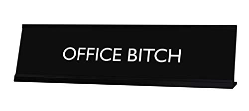Schilder von LITA Office Bitch Novelty Desk Sign Schilder von LITA Office Bitch Novelty Desk Sign von Signs ByLITA