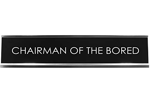 Signs ByLITA Schreibtischschild "Chairman of The Bored" Signs ByLITA Schreibtischschild "Chairman of The Bored" von Signs ByLITA