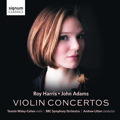 Harris/Adams: Violinkonzerte von Signum Classics (Note 1 Musikvertrieb)