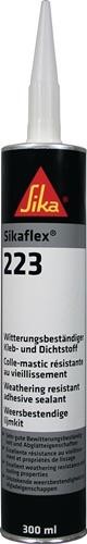 12 Stk. Sika Kleb- u.Dichtstoff flex®-223 300ml schwarz Kartusche 525949 von Sika