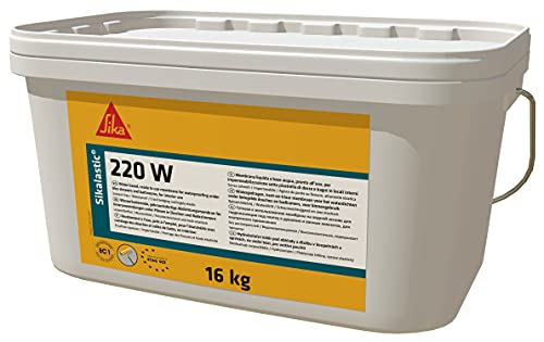 SikaLastic 220W, Flüssige Abwassermembran gebrauchsfertig für Wände und Böden im Nassbereich, 16kg von Sika