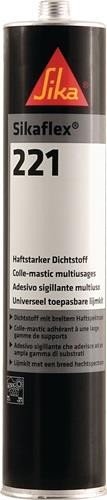 Sika Polyurethandichtstoff flex®-221 300 ml schwarz Kartusche 1389 von Sika