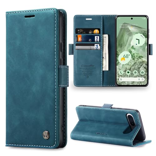 Sikoto Handyhülle für Google Pixel 8A Hülle Premium Leder Flip Klapphülle Brieftasche Kartenfach Standfunktion Magnetische Schutzhülle Tasche für Pixel 8A - Grün Sikoto Handyhülle für Google Pixel 8A Hülle Premium Leder Flip Klapphülle Brieftasche Kartenfach Standfunktion Magnetische Schutzhülle Tasche für Pixel 8A - Grün von Sikoto