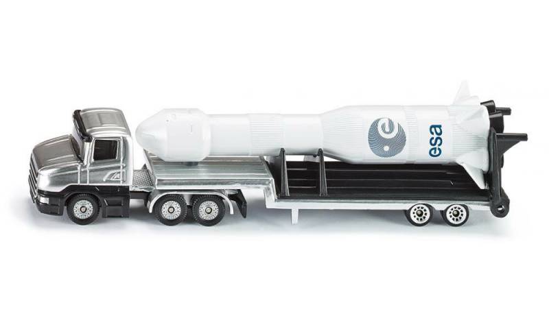 Siku Low Loader with rocket von Siku