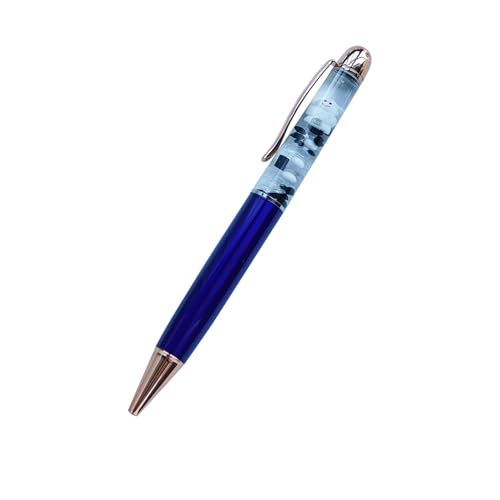Sikyby Halloween Geist Spaß Stifte niedliche Floater schwebende Flüssigkeit Schreiben Journaling Büro Stift einzigartige Geschenke (blau) von Sikyby