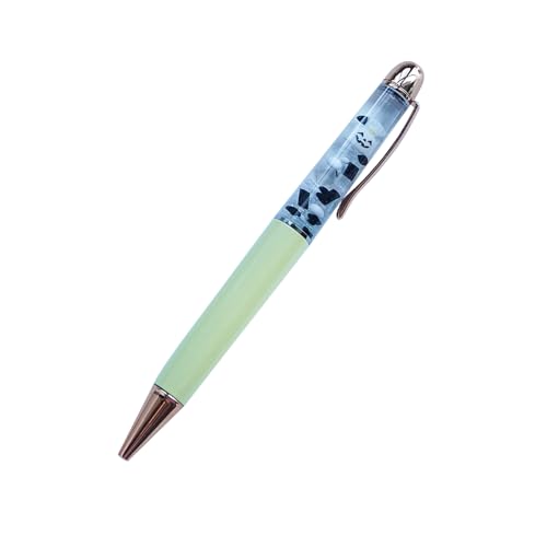 Sikyby Halloween Geist Spaß Stifte niedliche Floater schwebende Flüssigkeit Schreiben Journaling Büro Stift einzigartige Geschenke (gelb) von Sikyby