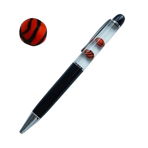 Sikyby Lustiger Basketball-Stift, 3D-Floater, schwimmender Stift für Sie und Ihn, einzigartiges Geschenk für Jungen, Mädchen, Freunde, 1 Stück von Sikyby