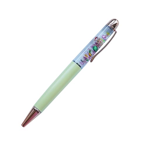 Sikyby Weihnachten Rentier Weihnachten Spaß Stifte niedliche Floater schwebende Flüssigkeit Schreiben Journaling Büro Stift einzigartige Geschenke (gelb) von Sikyby