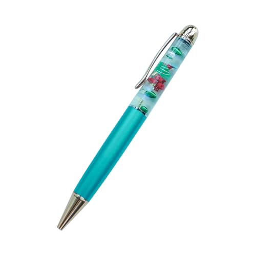 Sikyby Weihnachtsbaum Weihnachtsspaß Stifte niedliche Floater schwebende Flüssigkeit Schreiben Journaling Büro Stift einzigartige Geschenke (grün) von Sikyby