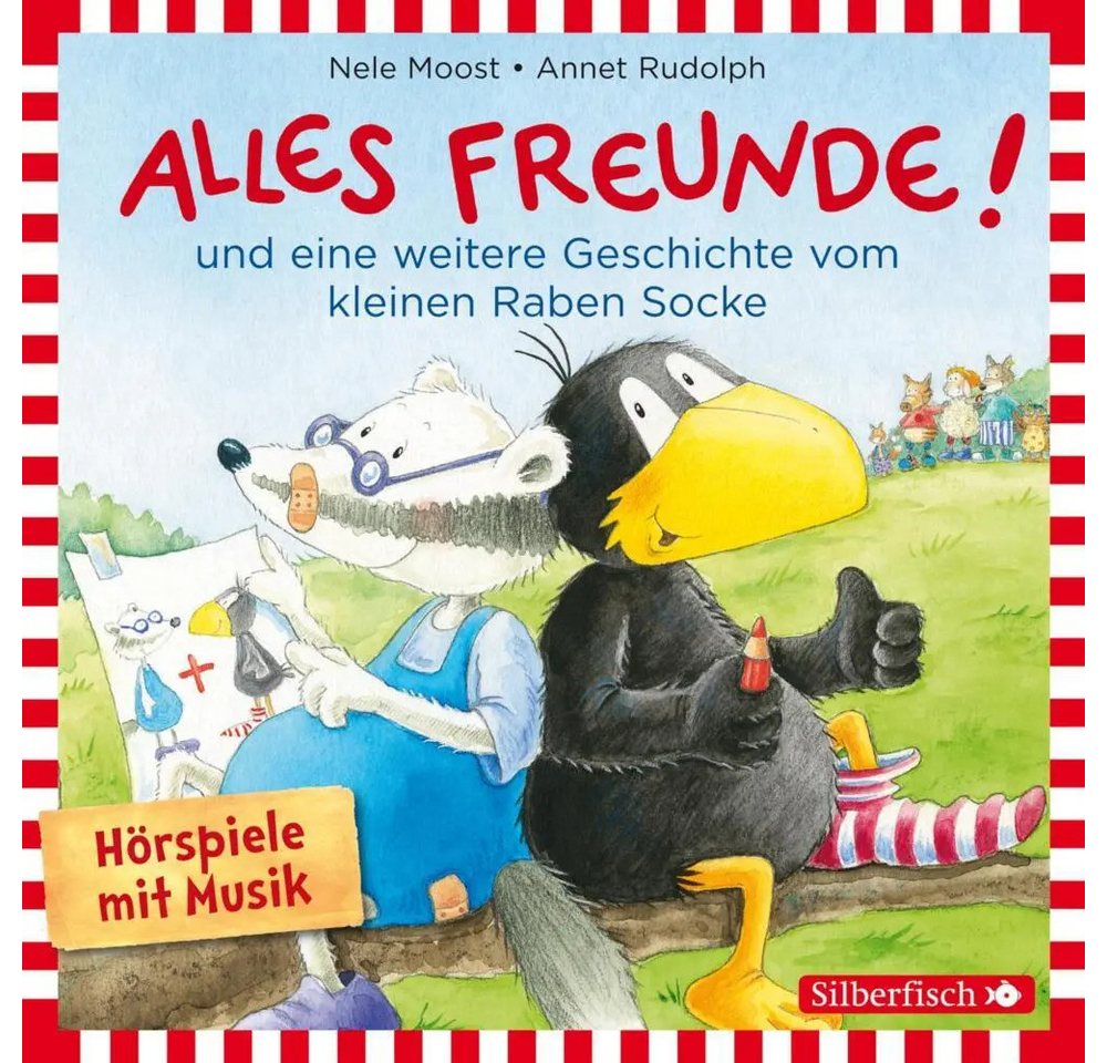 Silberfisch Verlag Hörspiel Alles Freunde!, Alles wieder gut!, 1 Audio-CD von Silberfisch Verlag