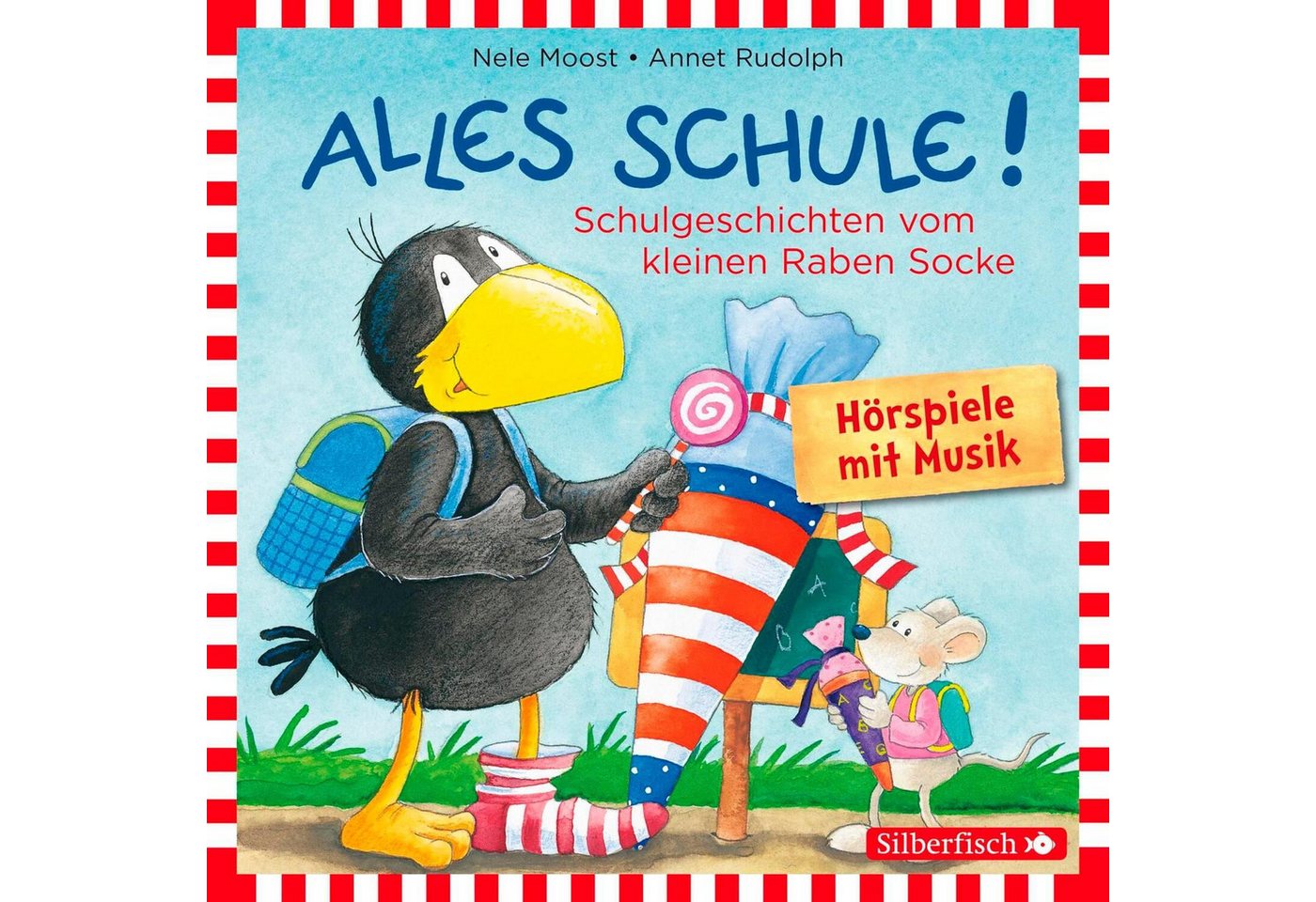 Silberfisch Verlag Hörspiel Alles Schule! Schulgeschichten vom kleinen Raben Socke von Silberfisch Verlag