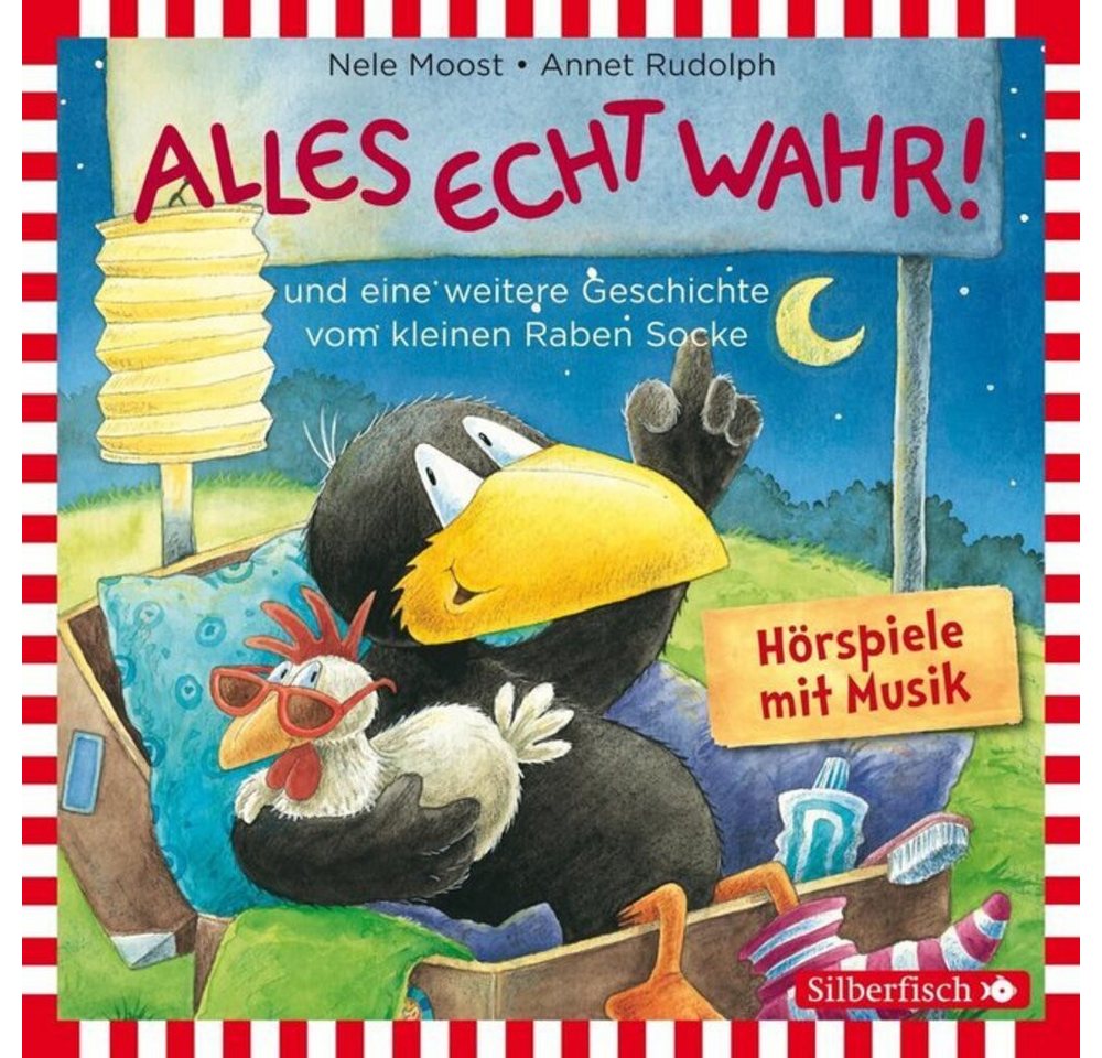 Silberfisch Verlag Hörspiel Alles echt wahr!, Macht ja nix! (Der kleine Rabe Socke), 1 Audio-CD von Silberfisch Verlag
