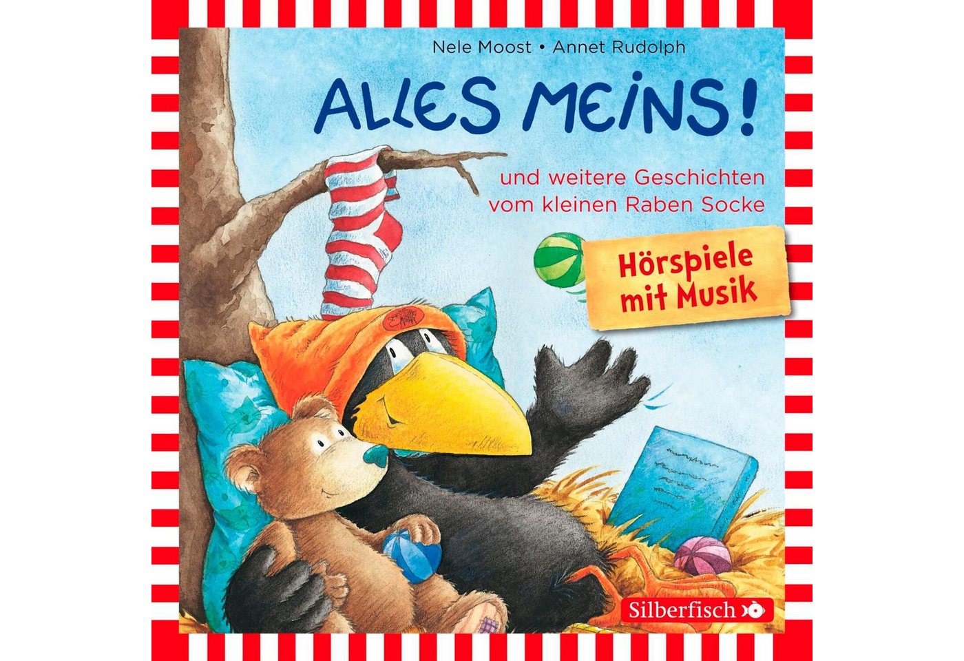 Silberfisch Verlag Hörspiel Alles meins! und weitere Geschichten vom kleinen Raben Socke von Silberfisch Verlag