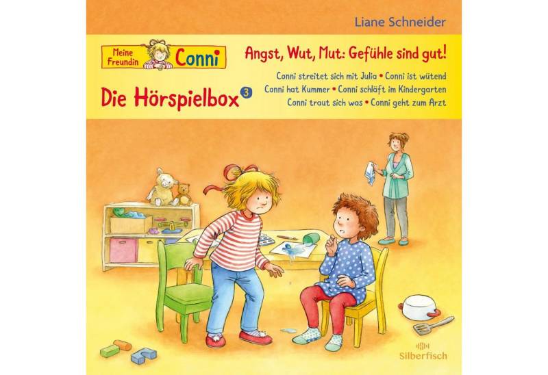 Silberfisch Verlag Hörspiel Angst, Wut, Mut: Gefühle sind gut! - Die Hörspielbox 3 (Meine... von Silberfisch Verlag