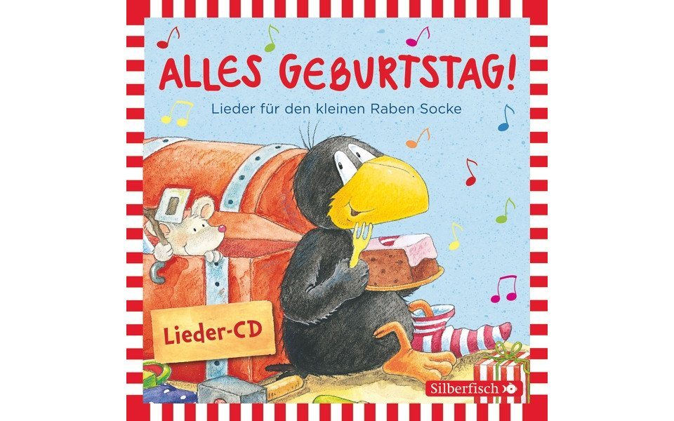 Silberfisch Verlag Hörspiel-CD Alles Geburtstag! Lieder für den kleinen Raben Socke (Der kleine Ra... von Silberfisch Verlag