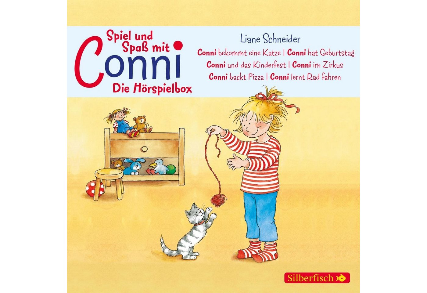 Silberfisch Verlag Hörspiel-CD Spiel und Spaß mit Conni (Meine Freundin Conni - ab 3), Audio-CD von Silberfisch Verlag