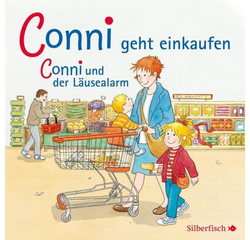 Silberfisch Verlag Hörspiel Conni geht einkaufen / Conni und der Läusealarm, 1 Audio-CD von Silberfisch Verlag
