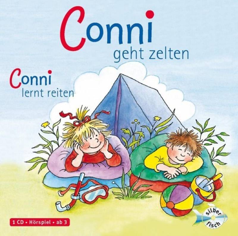 Silberfisch Verlag Hörspiel Conni geht zelten / Conni lernt reiten, 1 Audio-CD von Silberfisch Verlag