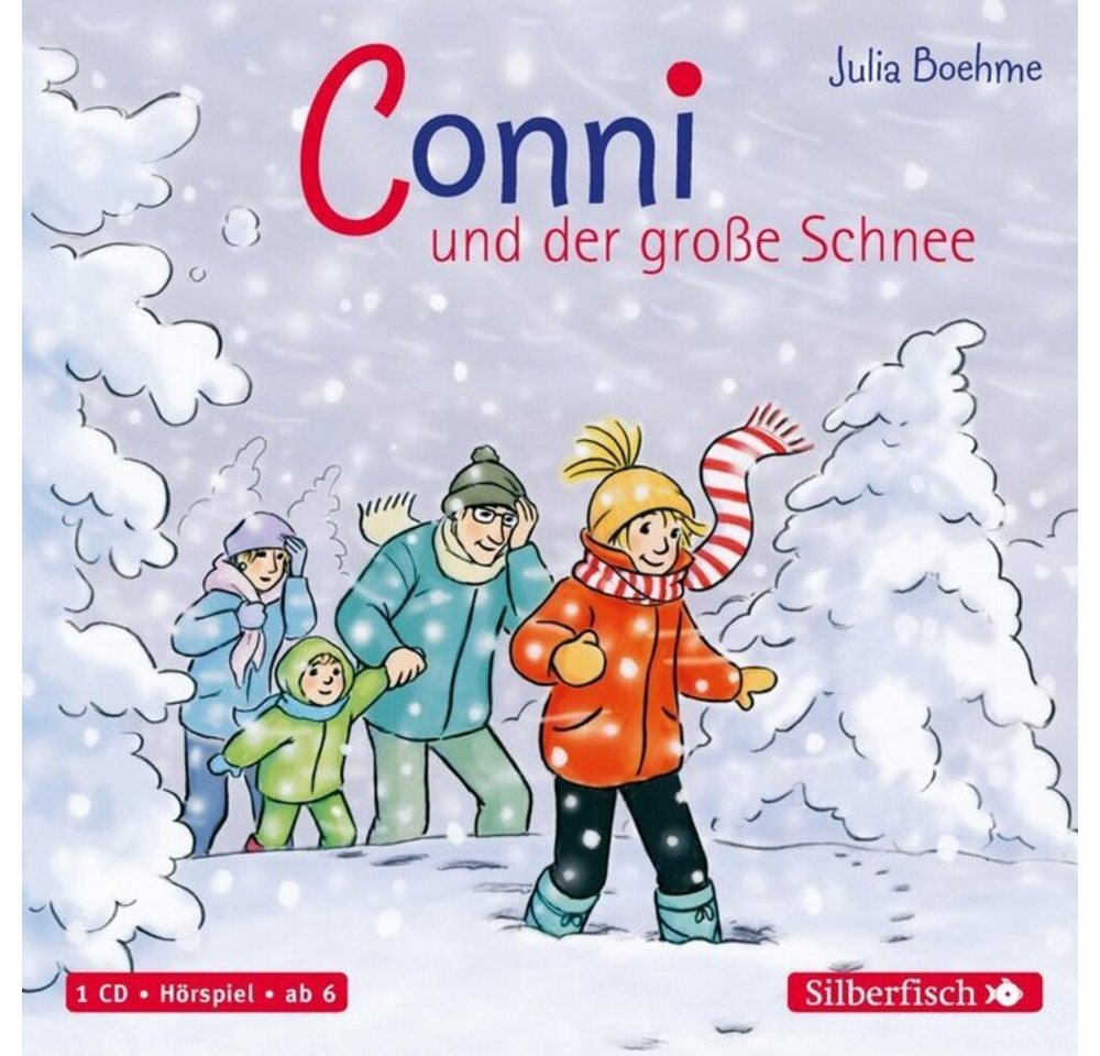 Silberfisch Verlag Hörspiel Conni und der große Schnee (Meine Freundin Conni - ab 6 16), Audio-CD von Silberfisch Verlag
