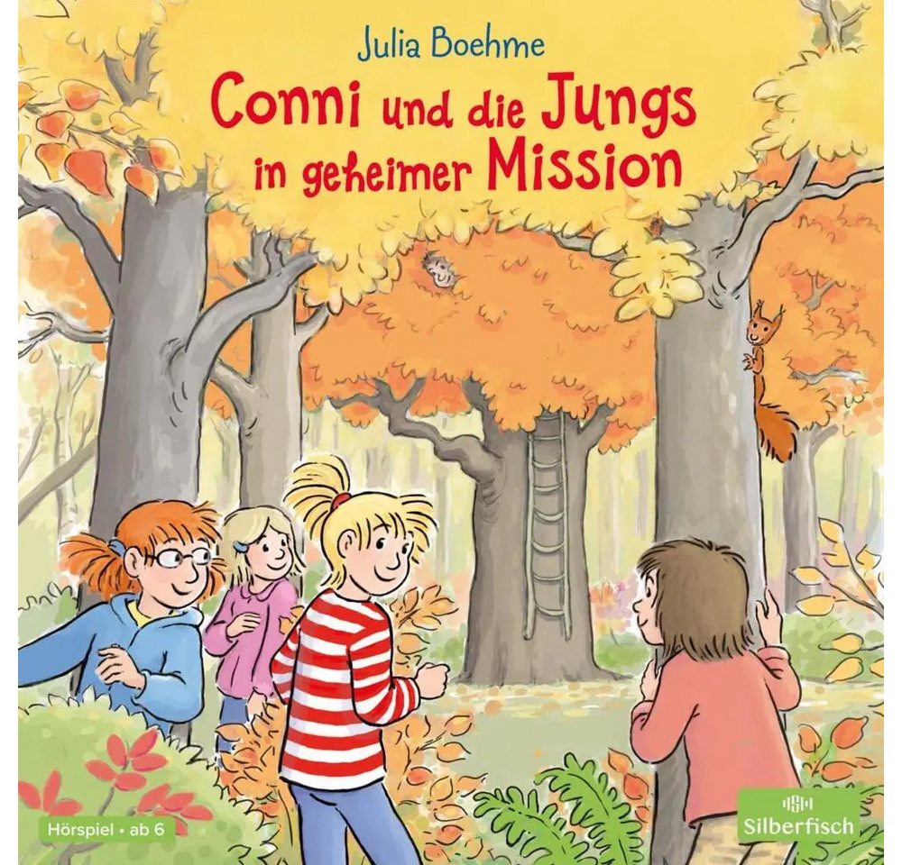 Silberfisch Verlag Hörspiel Conni und die Jungs in geheimer Mission, 1 Audio-CD Silberfisch Verlag Hörspiel Conni und die Jungs in geheimer Mission, 1 Audio-CD von Silberfisch Verlag