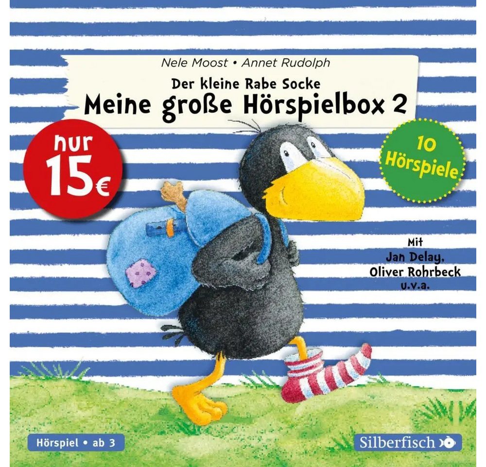 Silberfisch Verlag Hörspiel Der kleine Rabe Socke - Meine große Hörspielbox 2 (Der kleine Rabe... Silberfisch Verlag Hörspiel Der kleine Rabe Socke - Meine große Hörspielbox 2 (Der kleine Rabe... von Silberfisch Verlag