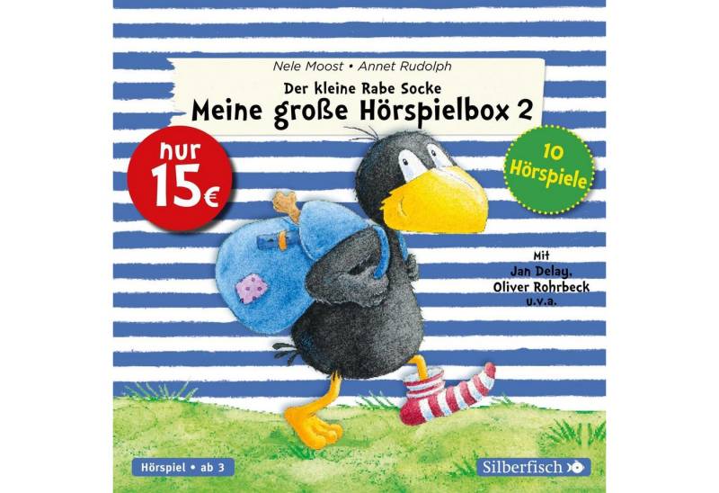 Silberfisch Verlag Hörspiel Der kleine Rabe Socke - Meine große Hörspielbox 2 (Der kleine Rabe... von Silberfisch Verlag