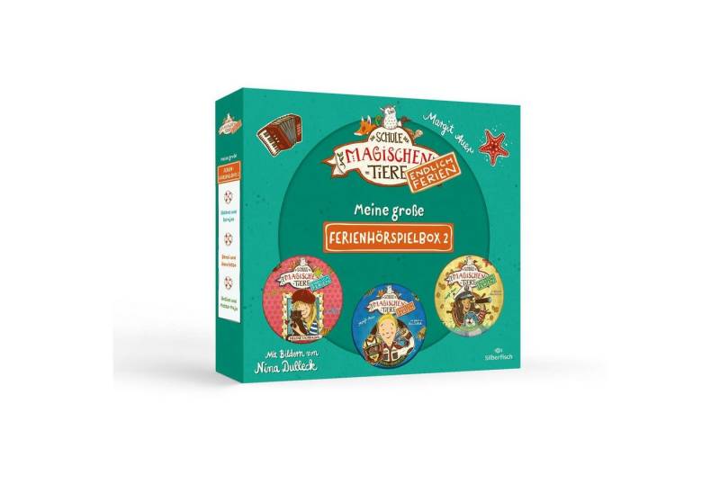 Silberfisch Verlag Hörspiel Die Schule der magischen Tiere - Endlich Ferien - Hörspiele: Meine... von Silberfisch Verlag