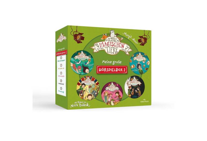 Silberfisch Verlag Hörspiel Die Schule der magischen Tiere - Hörspiele: Meine große Hörspielbox 2 von Silberfisch Verlag