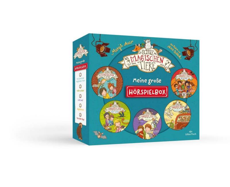 Silberfisch Verlag Hörspiel Die Schule der magischen Tiere - Hörspiele: Meine große Hörspielbox von Silberfisch Verlag