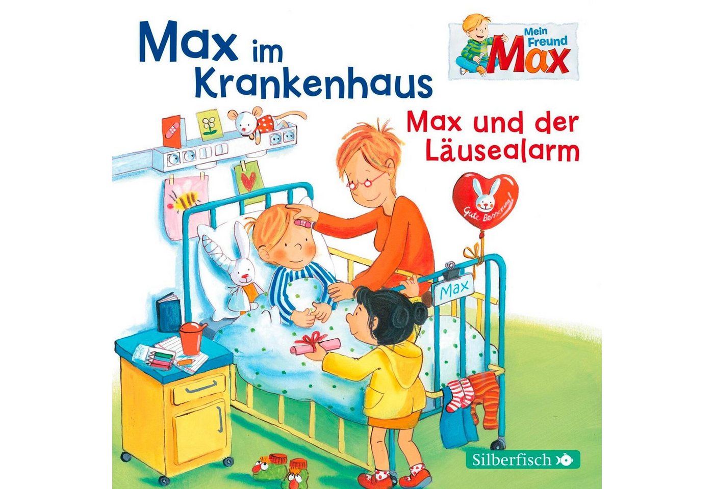 Silberfisch Verlag Hörspiel Mein Freund Max 08: Max im Krankenhaus / Max und der Läusealarm von Silberfisch Verlag