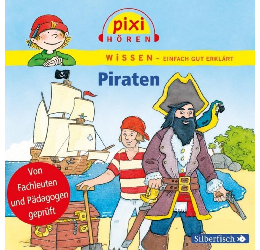 Silberfisch Verlag Hörspiel Pixi Wissen: Piraten, 1 Audio-CD von Silberfisch Verlag