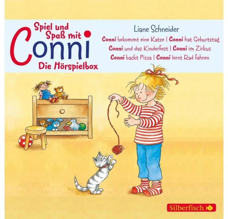 Silberfisch Verlag Hörspiel Spiel und Spaß mit Conni (Meine Freundin Conni - ab 3) von Silberfisch Verlag