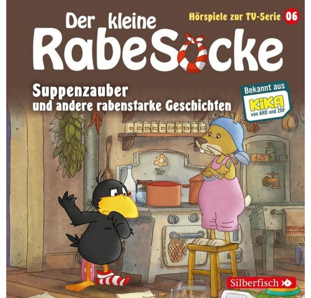 Silberfisch Verlag Hörspiel Suppenzauber, Gestrandet, Die Ringelsocke ist futsch!, 1 Audio-CD Silberfisch Verlag Hörspiel Suppenzauber, Gestrandet, Die Ringelsocke ist futsch!, 1 Audio-CD von Silberfisch Verlag