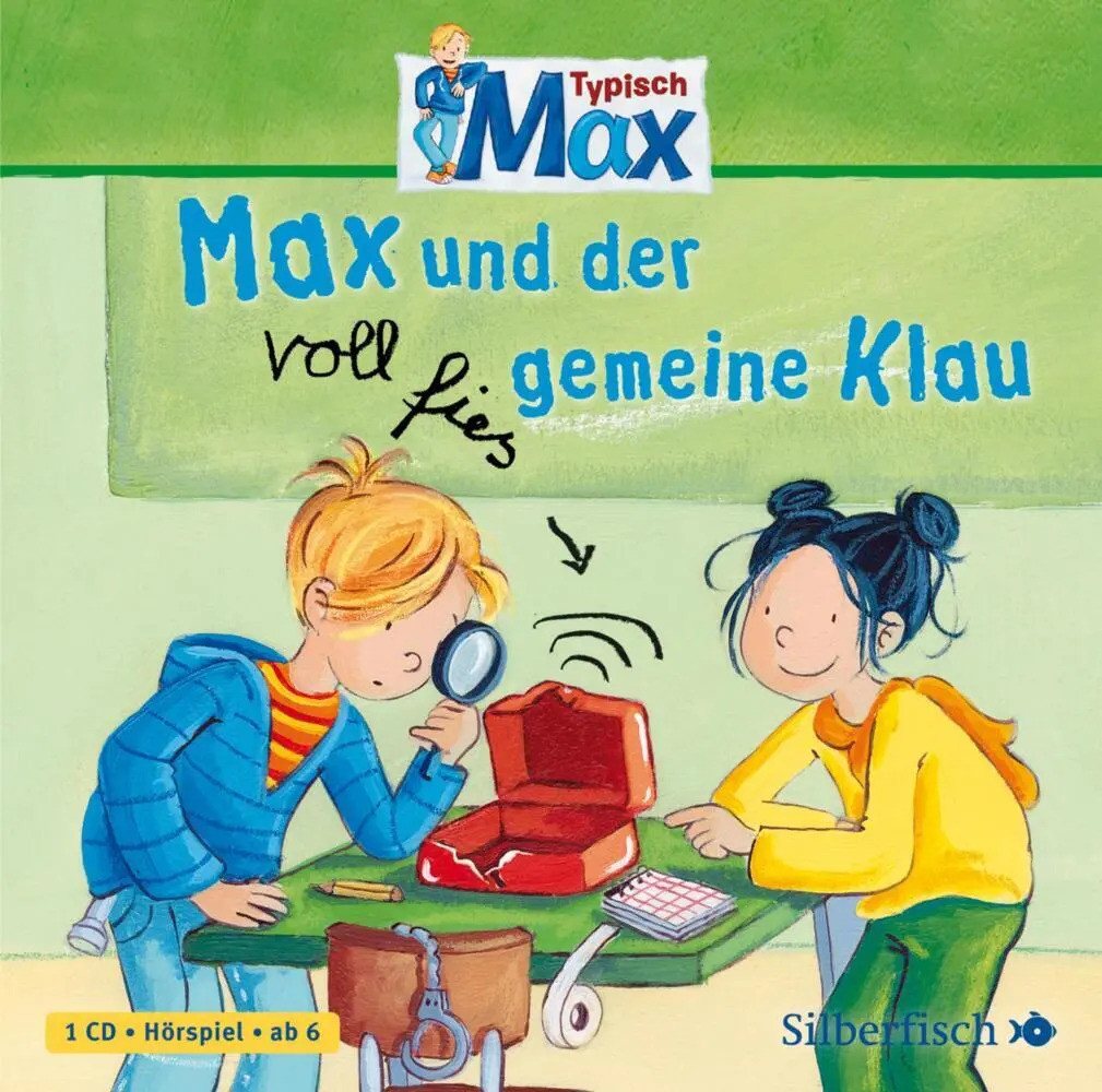 Silberfisch Verlag Hörspiel Typisch Max, 1 Audio-CD Silberfisch Verlag Hörspiel Typisch Max, 1 Audio-CD von Silberfisch Verlag