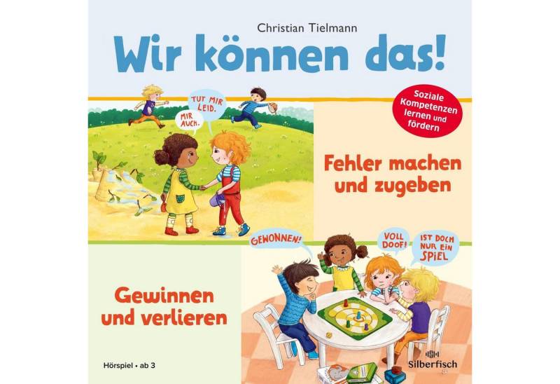 Silberfisch Verlag Hörspiel Wir können das! 1: Teilen und abwechseln & Freundlich und achtsam sein von Silberfisch Verlag