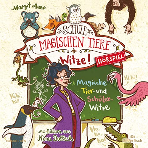 Die Schule der magischen Tiere - Hörspiele: Witze!: Magische Tier- und Schülerwitze: 1 CD von Zooblu