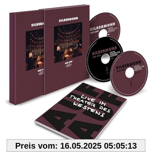 AUF AUF - Live im Theater des Westens (CD+DVD+BR) von Silbermond