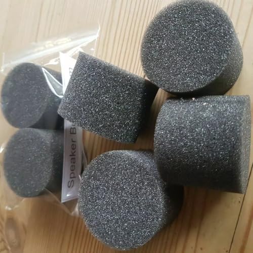 Erzielen Sie außergewöhnlichen Klang mit unserem Paar fortschrittlicher Schaumstoff-Lautsprecheranschlüsse, die auf ein optimales akustisches Erlebnis zugeschnitten sind (100 x 100 mm) von Sileduove