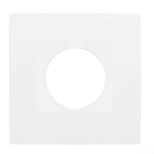 Schlankes Design Schützen Sie Ihre Vinyl-Sammlung mit einem Set von 20 weißen Papier-Innenhüllen (25,4 cm rechtwinklig) von Sileduove