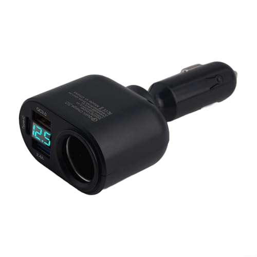 Schnelllade-Auto-Steckdosen-Splitter mit 0 USB-Anschlüssen und blauer LED-Anzeige für den Fahrzeuggebrauch Schnelllade-Auto-Steckdosen-Splitter mit 0 USB-Anschlüssen und blauer LED-Anzeige für den Fahrzeuggebrauch von Sileduove
