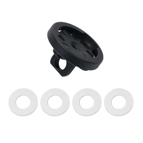 Sileduove Fahrradcomputer-Halterung aus Aluminiumlegierung und ABS, schwarz, GPS-Halterung für Brompton, für Garmin, leichte Fahrradcomputer-Halterung, 1865G6LVX7UL08U2D0X2950W4 von Sileduove
