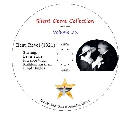DVD "Beau Revel" (1921) with Lewis Stone, Florence Vidor, Classic Silent Drama von Silent Hall of Fame Enterprises