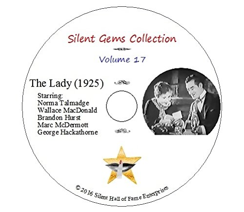 DVD "The Lady" (1925) Frank Borzage, Norma Talmadge, Marc McDermott, Classic Silent Drama von Silent Hall of Fame Enterprises