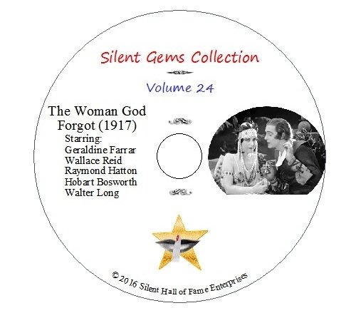 DVD "The Woman God Forgot" (1917) Cecil DeMille, Geraldine Farrar, Classic Silent Drama von Silent Hall of Fame Enterprises