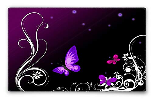 Silent Monsters Mauspad 240 x 200 mm Stoff Mousepad Schmetterling lila - Vernähter Rand rutschfest Gaming Büro Office Homeoffice - 24 x 20 cm Mouse Pad Mat - Mausunterlage klein alle Maus Arten Silent Monsters Mauspad 240 x 200 mm Stoff Mousepad Schmetterling lila - Vernähter Rand rutschfest Gaming Büro Office Homeoffice - 24 x 20 cm Mouse Pad Mat - Mausunterlage klein alle Maus Arten von Silent Monsters