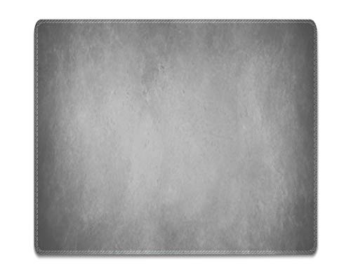 Silent Monsters Mauspad 240 x 200 mm Stoff Mousepad grau - Vernähter Rand - rutschfest - für Gaming Büro Office Homeoffice - 24 x 20 cm Mouse Pad Mat - Mausunterlage klein f alle Maus Arten von Silent Monsters