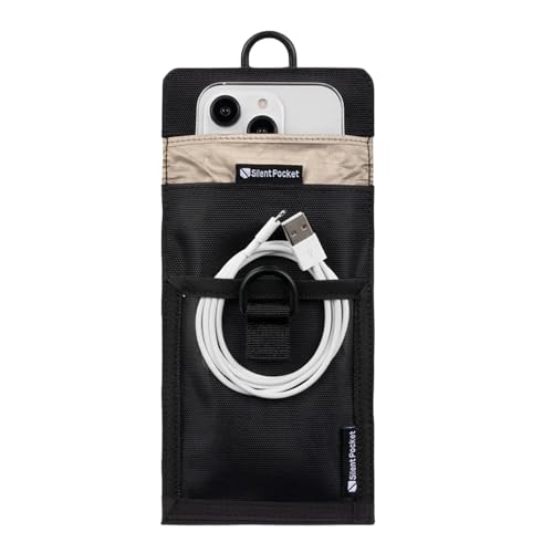SLNT Lock Out Tag Out Locking Cell Phone Faraday Sleeve with Silent Pocket - Waterproof Nylon, Loto Signal Blocking Device Shielding for Phones, Keyfobs, Wallets SLNT Lock Out Tag Out Locking Cell Phone Faraday Sleeve with Silent Pocket - Waterproof Nylon, Loto Signal Blocking Device Shielding for Phones, Keyfobs, Wallets von Silent Pocket